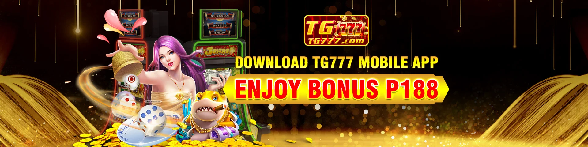 Welcome bonuses and sign-up promotions at TG777