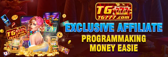 TG777 welcome bonus promotion banner
