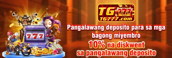 TG777 10% new member second recharge discount promotion banner