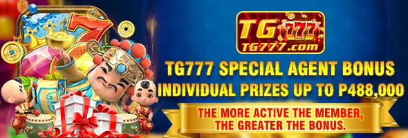 TG777 Agent Support Rewards promotion banner