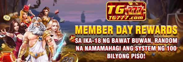 TG777 Member Day promotion banner