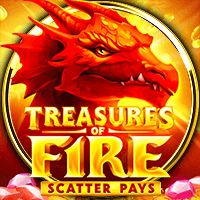 Treasures of Fire: Scatter Pays, Slots