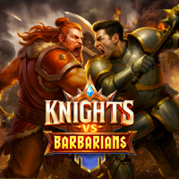 Knights vs Barbarians, Slots